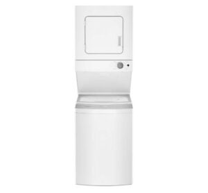 1.6 cu.ft Electric Stacked Laundry Center 6 Wash cycles and AutoDry™