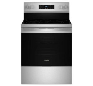 30-inch Energy Star Electric Range with Air Cooking Technology, No Preheat Air Fry and Air Baking and Self Clean
