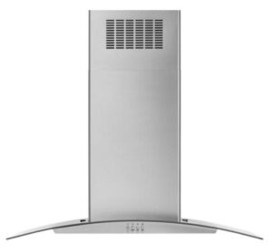 36" Curved Glass Island Mount Range Hood