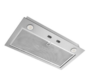 Broan® 21-Inch Custom Range Hood Power Pack Insert w/ Easy Install System, 300 Max Blower CFM, Stainless Steel